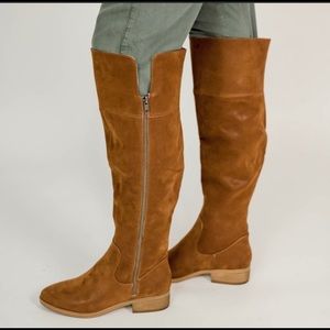 NIB MIA Carsyn cognac boots- size 8